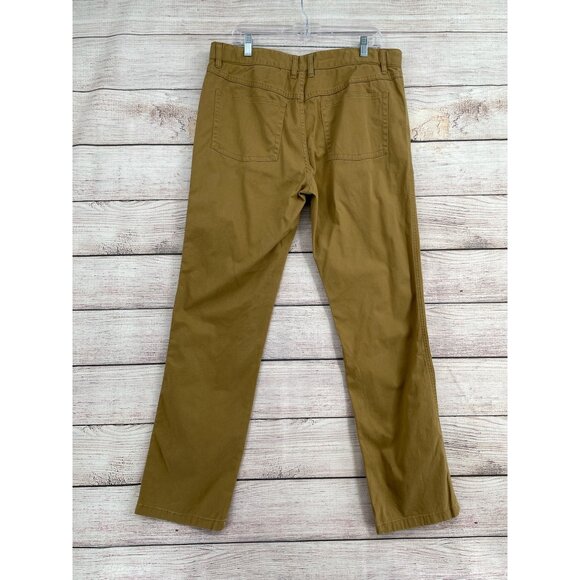 The Territory Ahead Flat‎ Front Chino Pants Men's Size 35x32 Tan/Khaki - Picture 2 of 7
